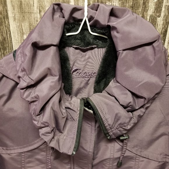 NWT Neyelle Water Resist/Insul Flannel Trim Jacket - Picture 10 of 13